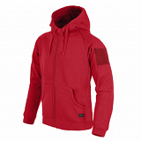 Толстовка UrbanTactical Hoodie Lite (FullZip) Red /Helikon-Tex