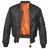 Куртка "MA 1 Jacket" Black/Brandit