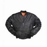 Куртка "US TYP MA1 Number" Black/Mil-Tec