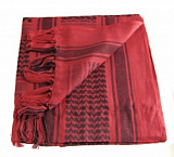 Шейный платок110х110  США  Red- black /Реплика