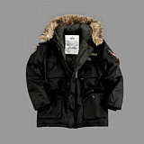 Куртка "Mountain Parka" Black/Alpha Ind